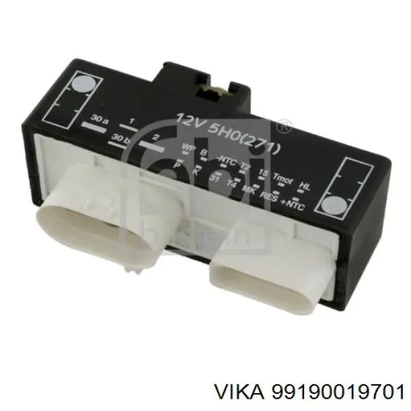 99190019701 Vika Regulador de revoluções de ventilador de esfriamento (unidade de controlo)