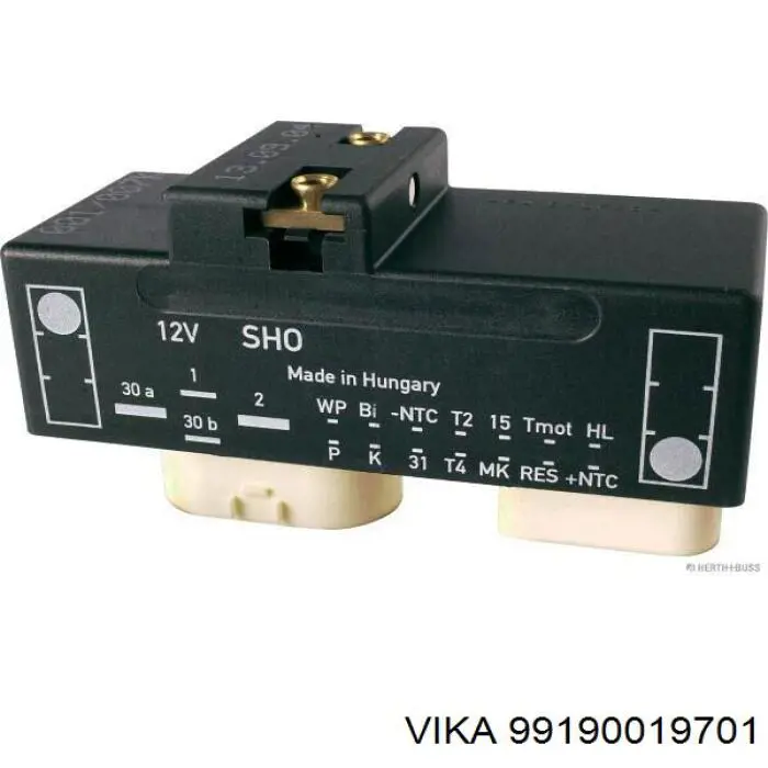 Regulador de revoluções de ventilador de esfriamento (unidade de controlo) Vika 99190019701 preço, a partir de 44,34 USD