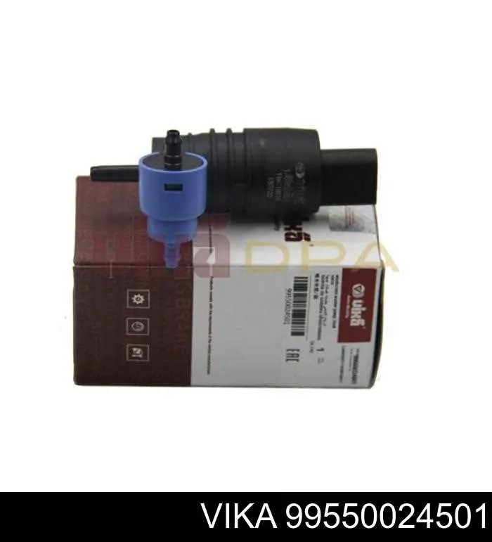 99550024501 Vika Bomba de motor de fluido para lavador de vidro dianteiro/traseiro