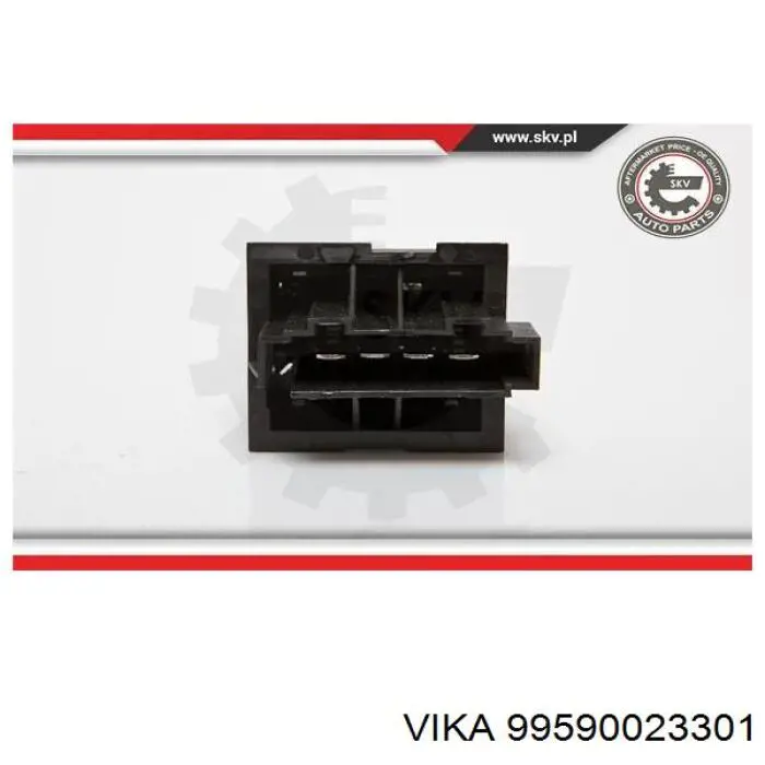 Resistor (resistência) de ventilador de forno (de aquecedor de salão) Vika 99590023301 preço, a partir de 15,92 USD