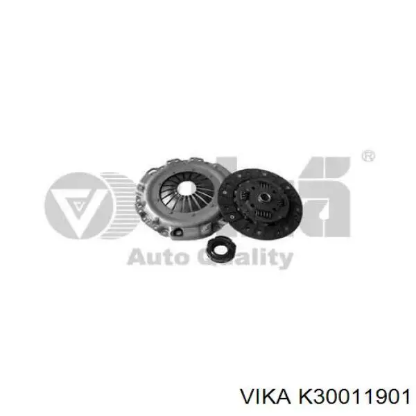 K30011901 Vika Kit de embraiagem (3 peças)