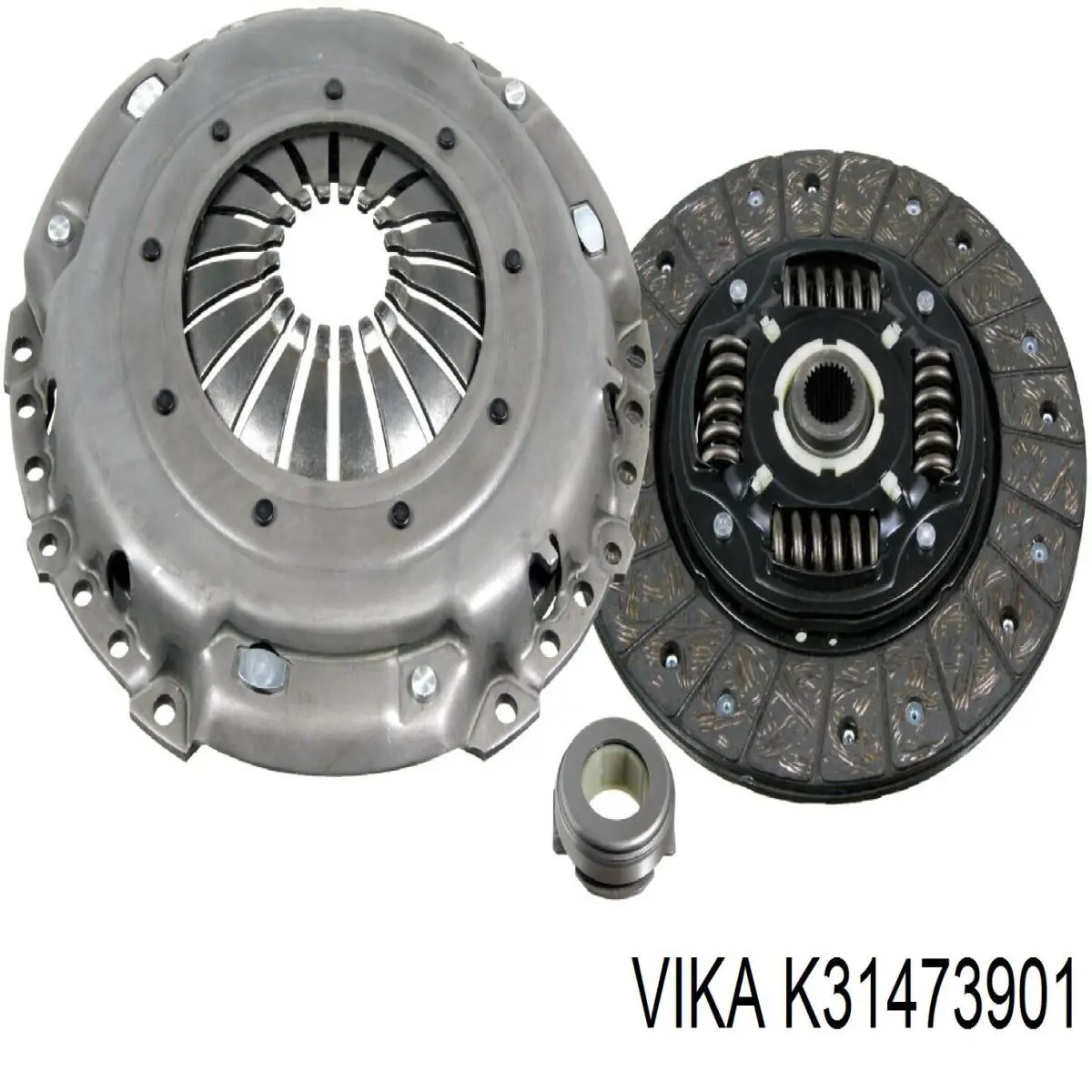 K31473901 Vika Kit de embraiagem (3 peças)