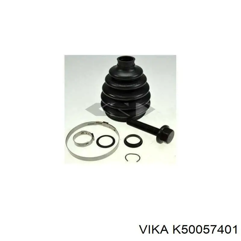 Bota de proteção externa de junta homocinética do semieixo traseiro Vika K50057401 preço, a partir de 10,19 USD