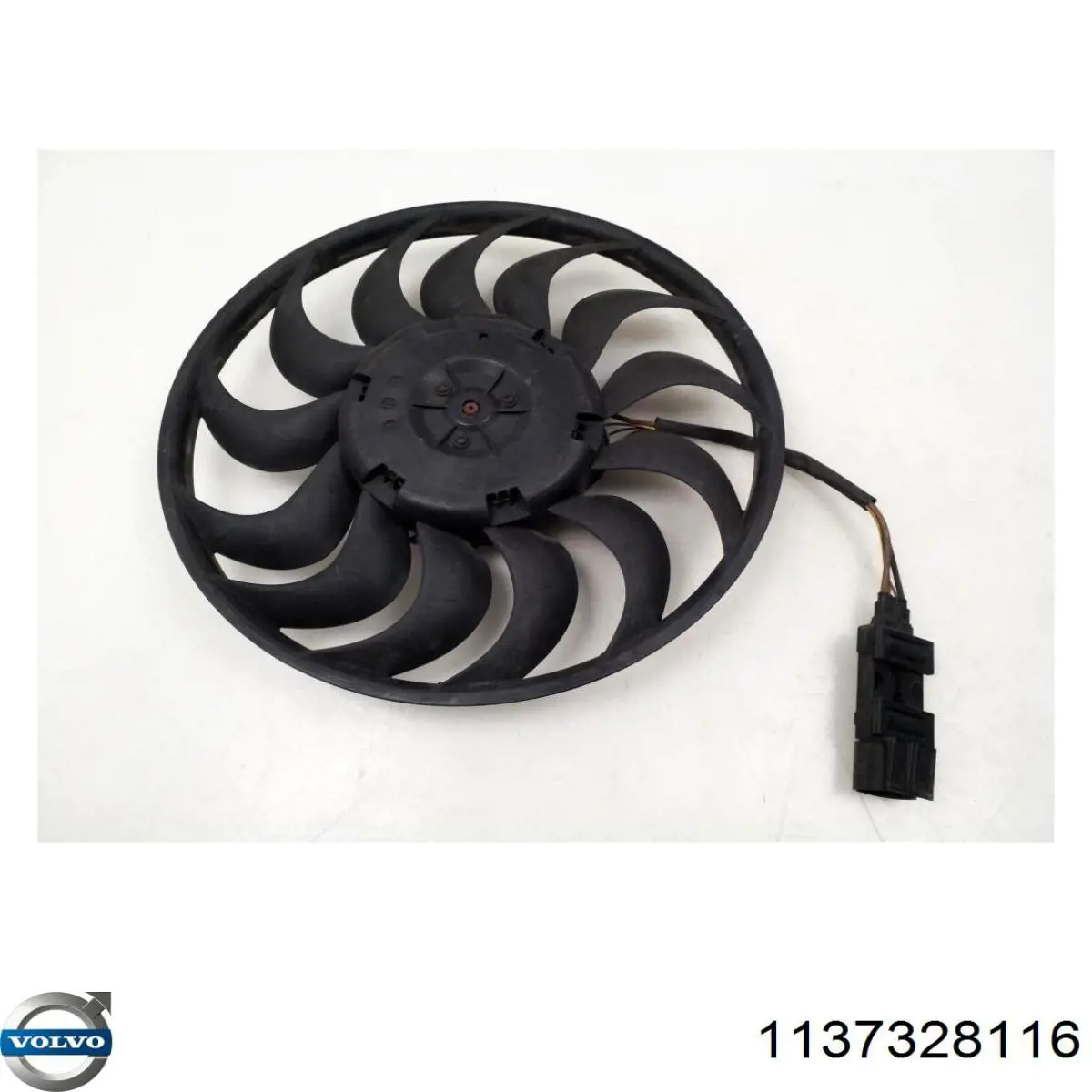 Ventilador elétrico de esfriamento montado (motor + roda de aletas) Volvo 1137328116 preço, a partir de 190,36 USD