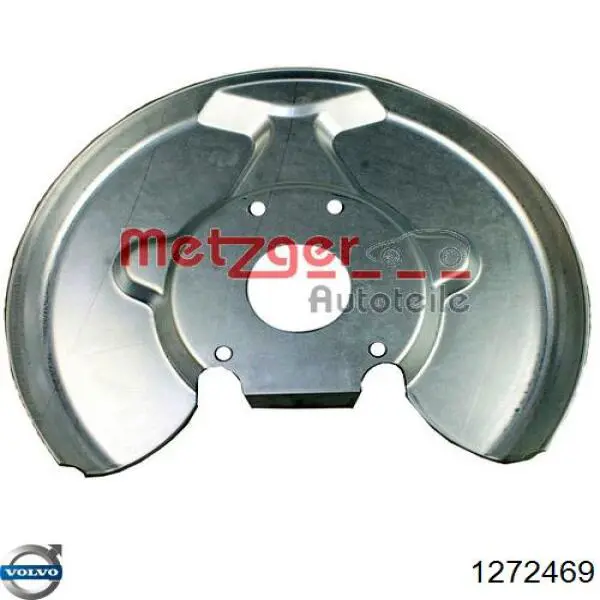 Compre 1272469 Volvo Proteção do freio de disco dianteiro