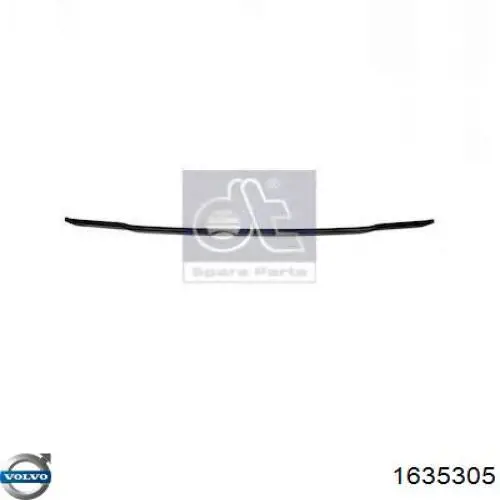 Compre 1635305 Volvo Folha da suspensão de lâminas traseira