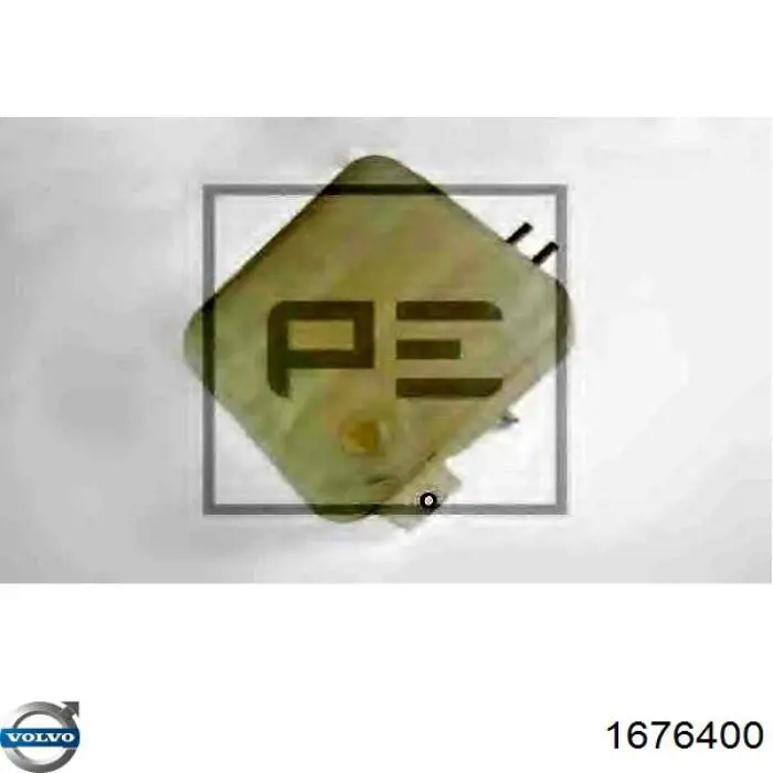 1676400 Volvo Tanque de expansão do sistema de esfriamento