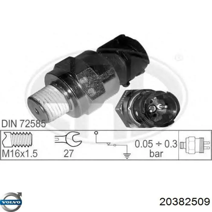 Compre 227161 Diesel Technic Sensor de pressão de óleo