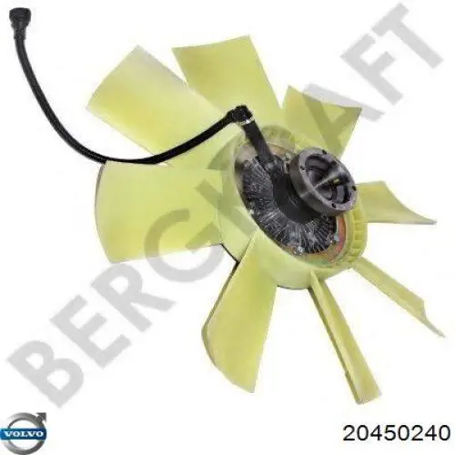 Acoplamento viscoso de ventilador de esfriamento Volvo 20450240 preço, a partir de 604,43 USD