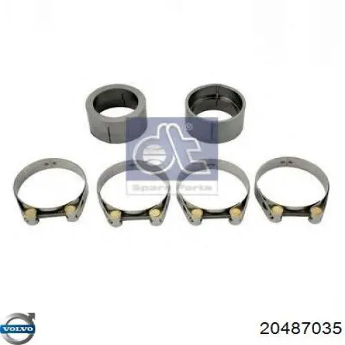 Braçadeira de união de tubo coletor de escape Volvo 20487035 preço, a partir de 75,03 USD