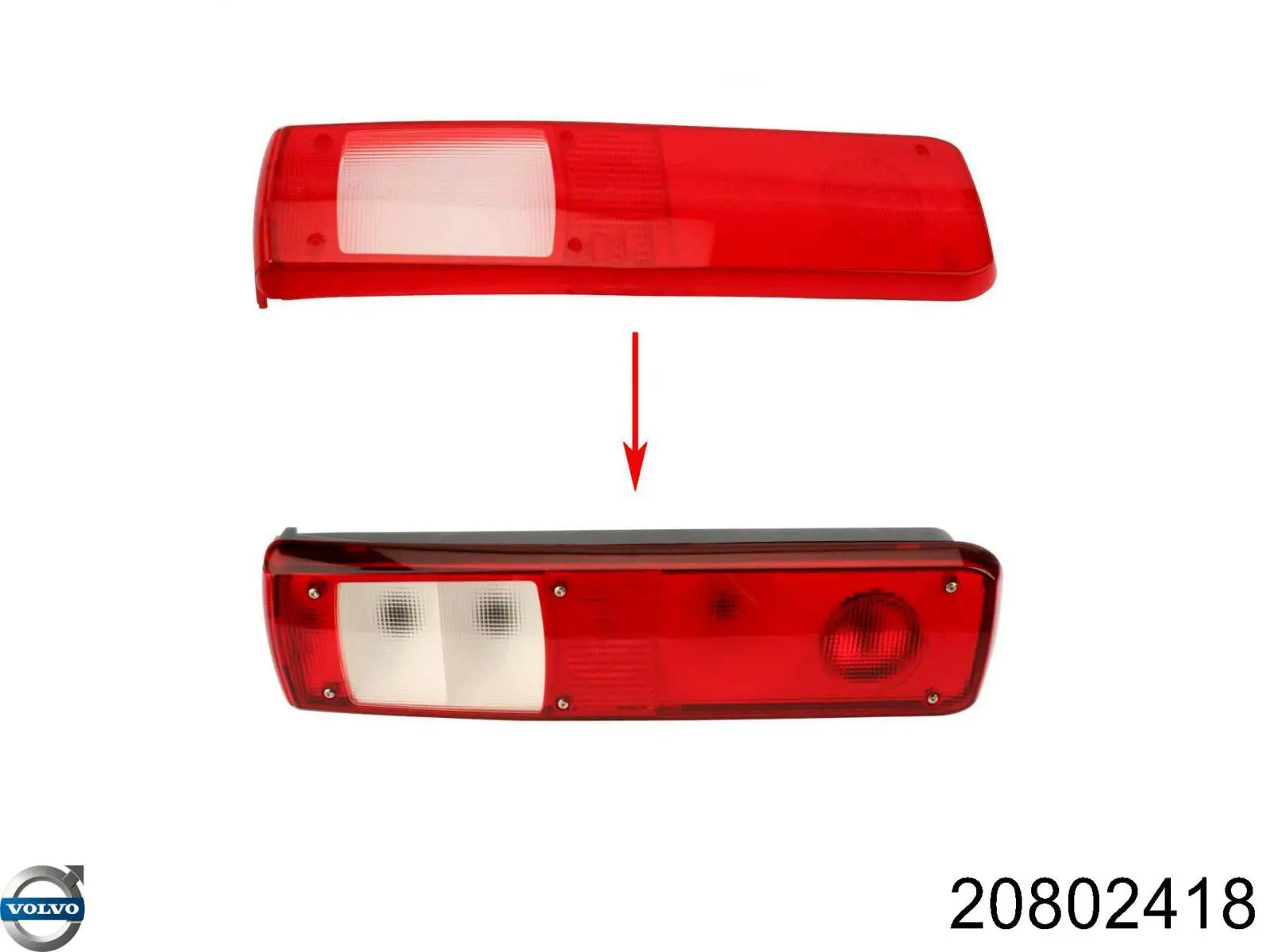 Vidro da luz traseira Tangde DPRE0531 preço, a partir de 17,42 USD