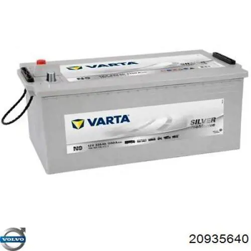Bateria recarregável (PILHA) 20935640 Volvo
