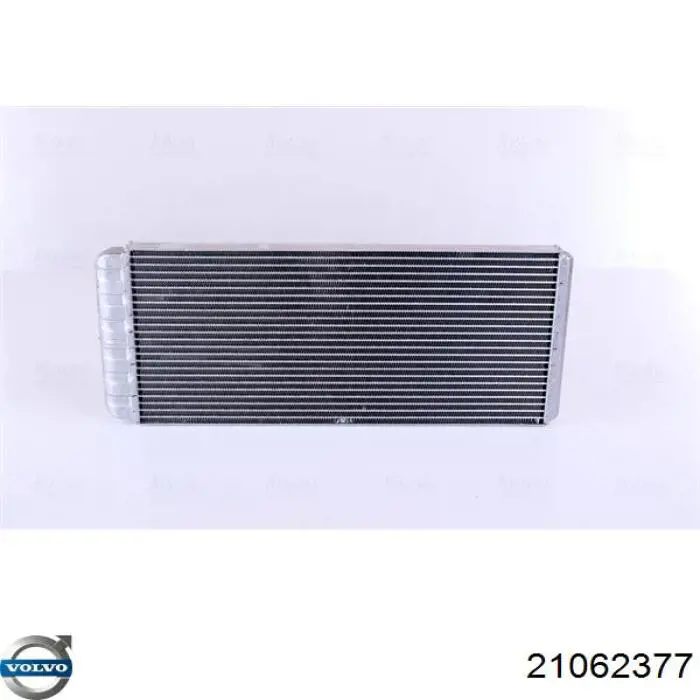 Radiador de forno (de aquecedor) Volvo 21062377