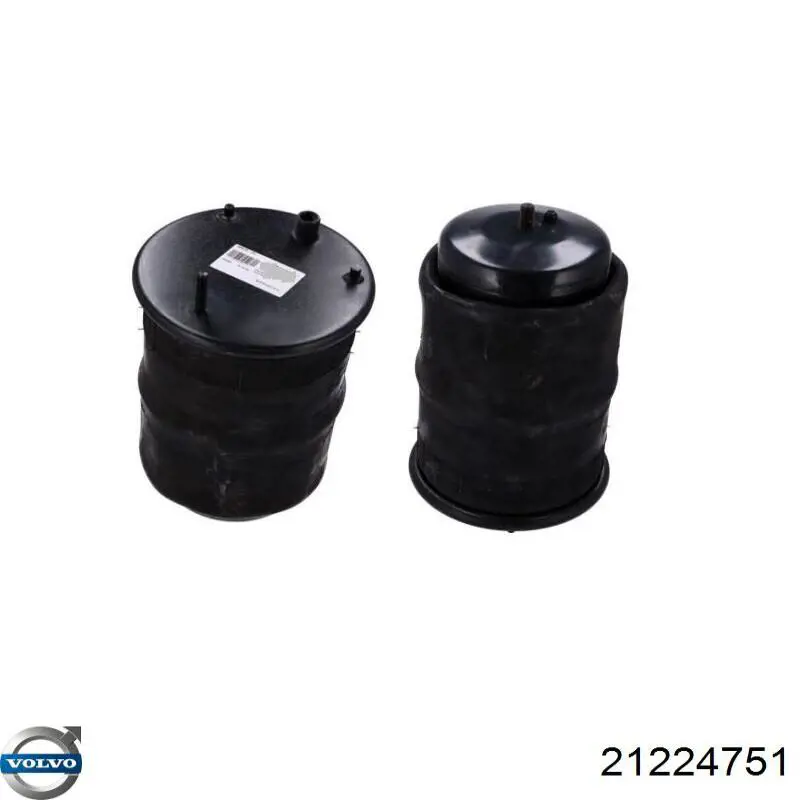 Coxim pneumático (suspensão de lâminas pneumática) do eixo Volvo 21224751 preço, a partir de 225,63 USD