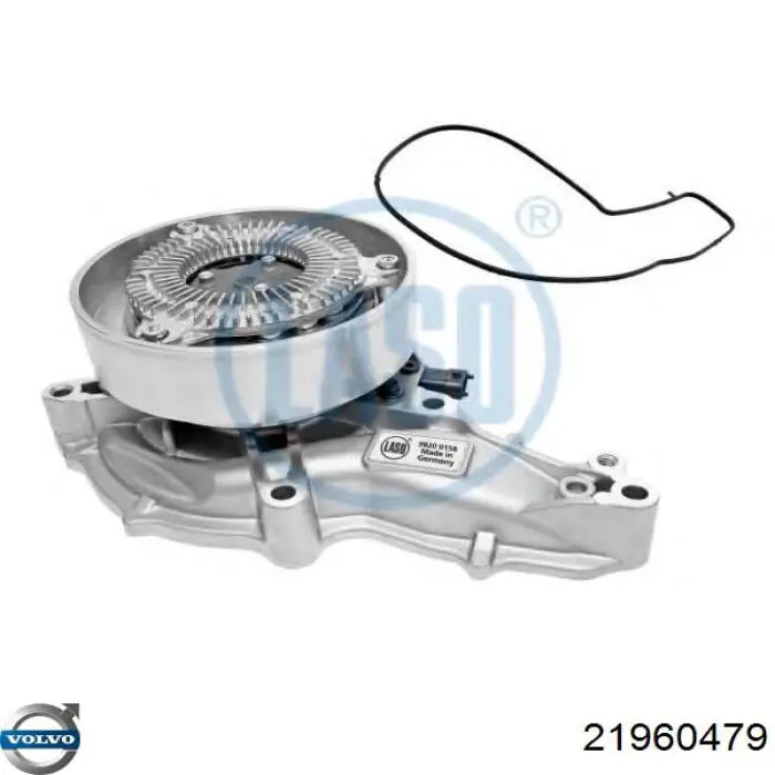Bomba de água (bomba) de esfriamento Volvo 21960479