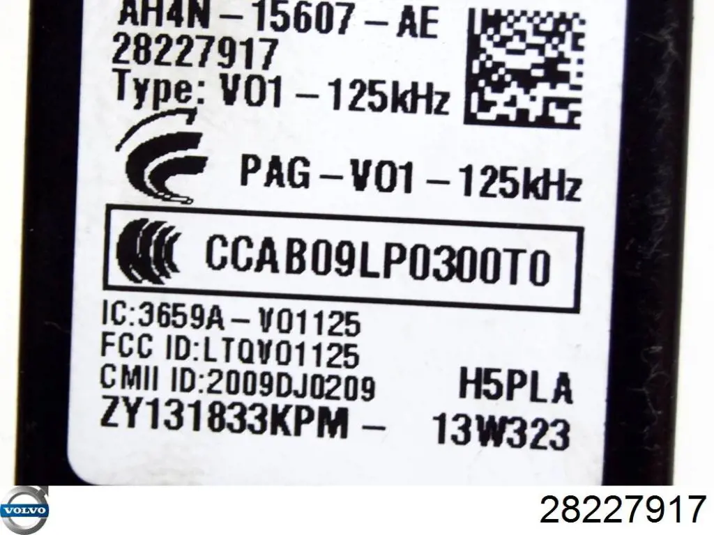 Módulo de direção (Centralina eletrônica) de imobilizador Volvo 28227917 preço, a partir de 38,43 USD