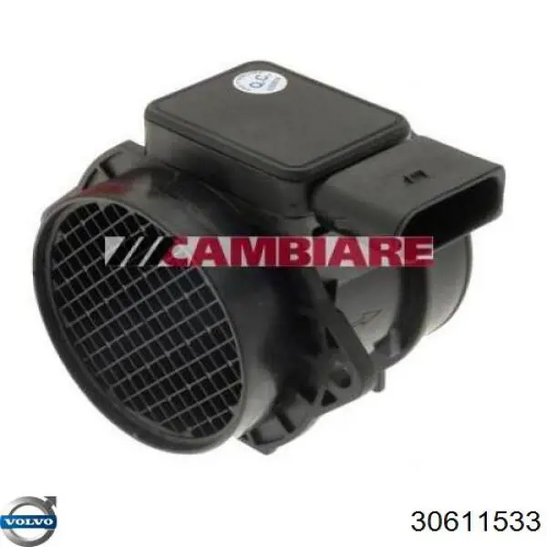 30611533 Volvo Sensor de fluxo (consumo) de ar, medidor de consumo M.A.F. - (Mass Airflow)
