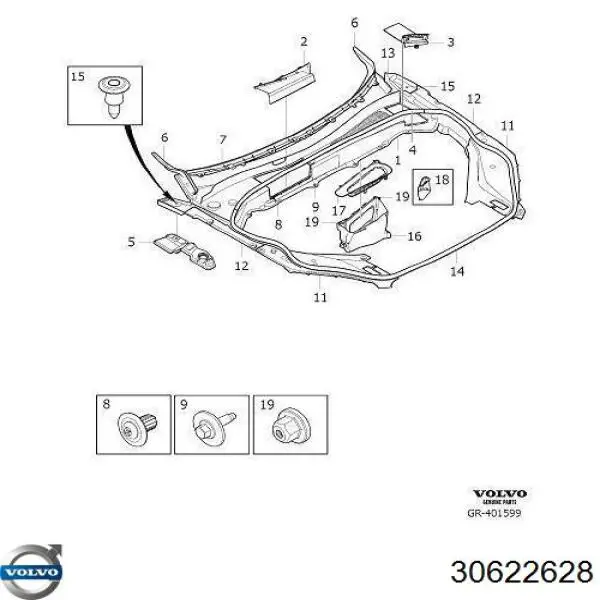 Compre 30622628 Volvo 