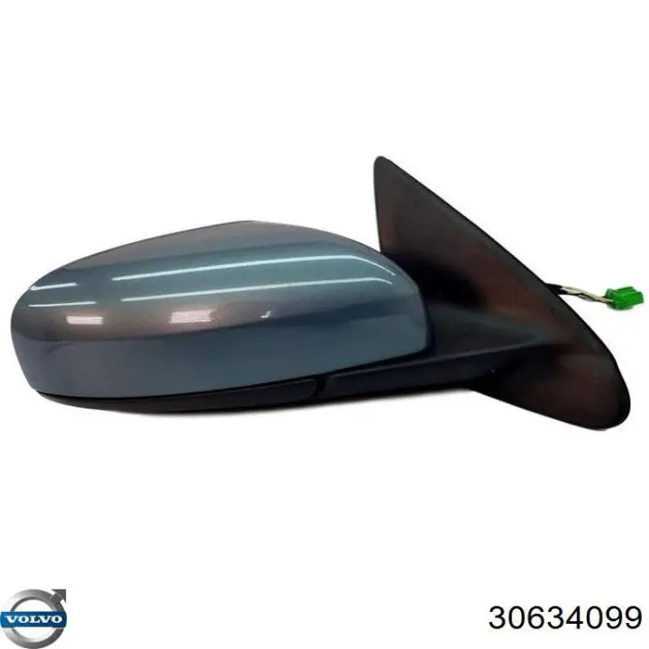 30634099 Volvo Espelho de retrovisão direito