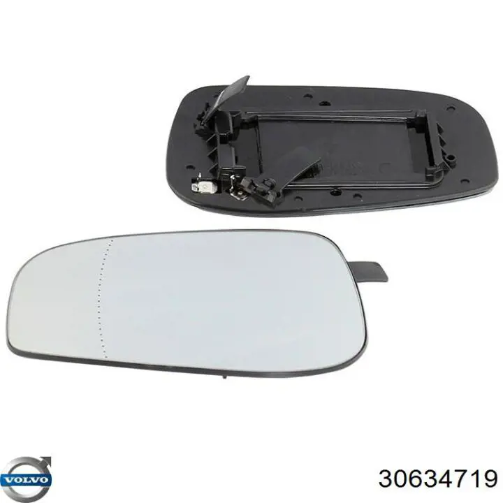 Elemento espelhado do espelho de retrovisão esquerdo Volvo 30634719 preço, a partir de 35,47 USD