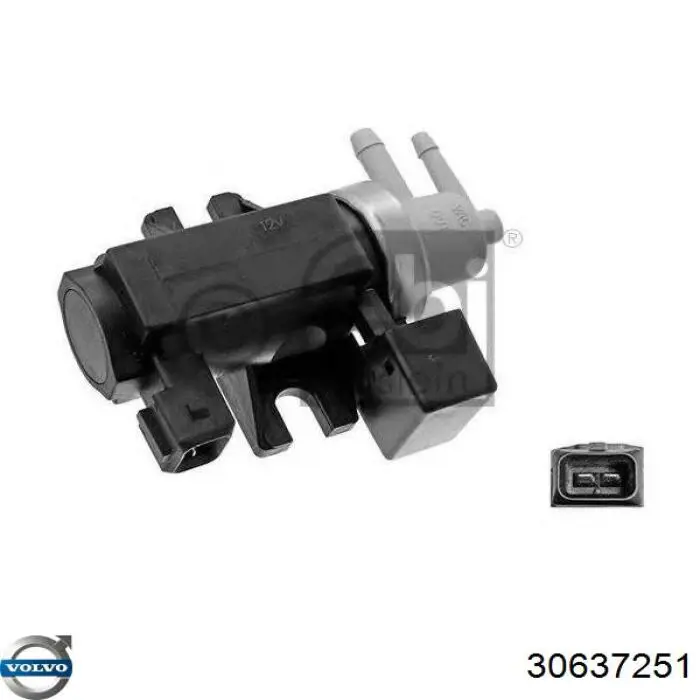 Convertidor de pressão (solenoide) de supercompressão Volvo 30637251 preço, a partir de 72,77 USD