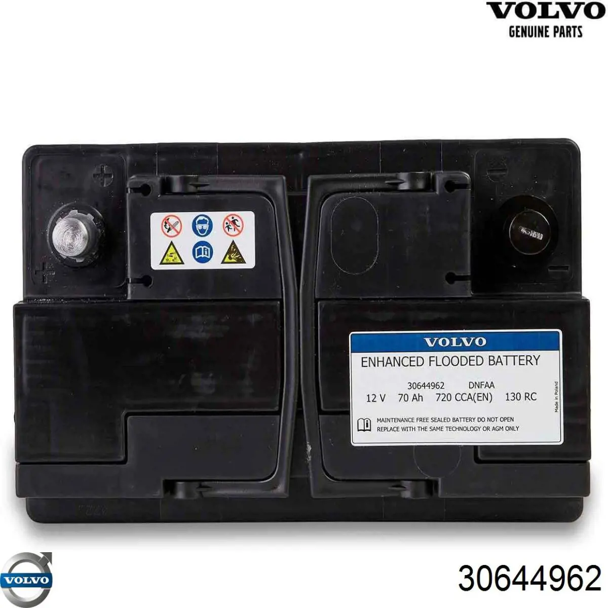 30644962 Volvo Bateria recarregável (PILHA)
