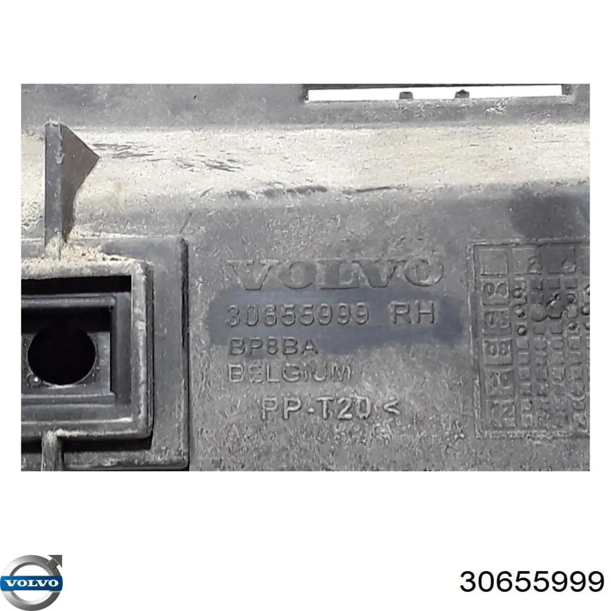 30655999 Volvo Consola direita do pára-choque traseiro