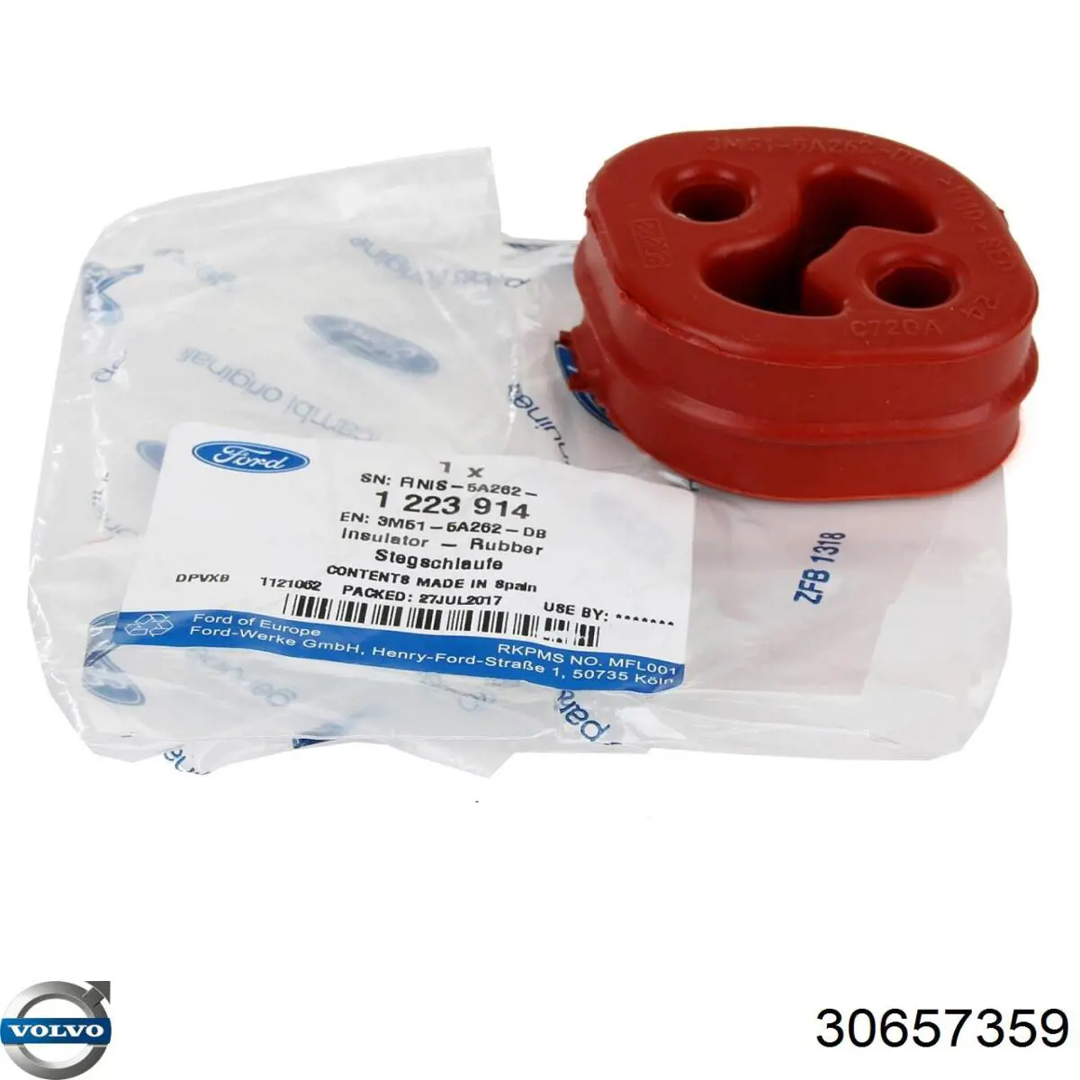Coxim de fixação do silenciador Volvo 30657359 preço, a partir de 3,74 USD