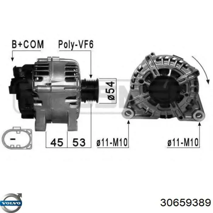 Compre 30659389 Volvo Gerador