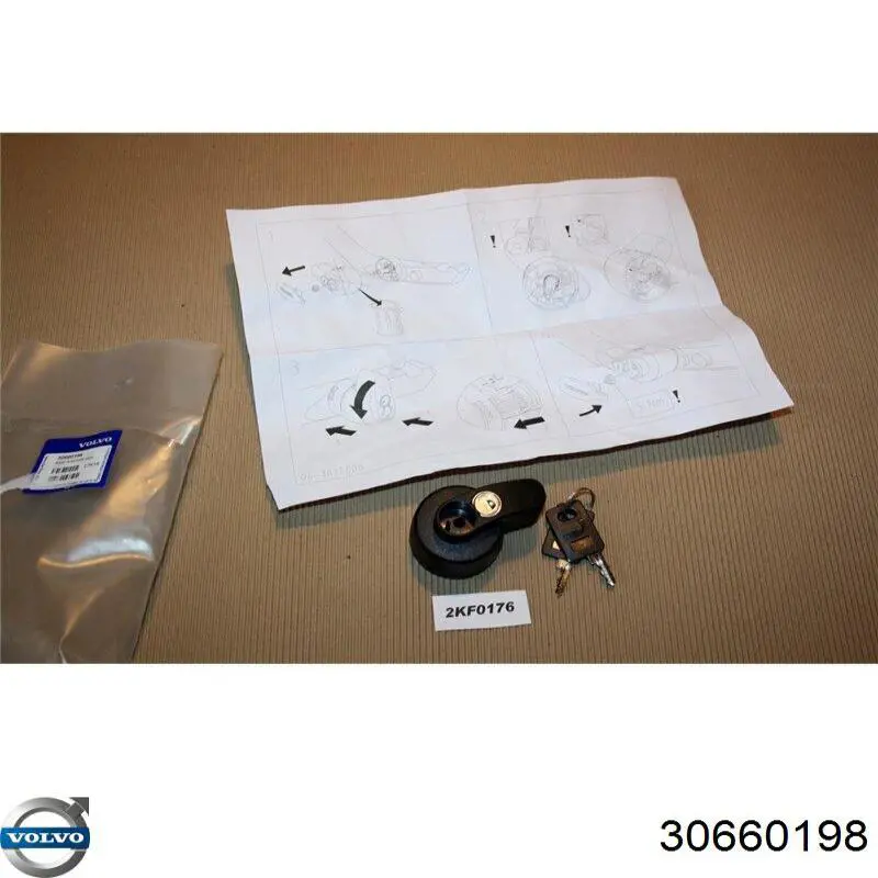 30660198 Volvo Fecho de acoplamento de reboque