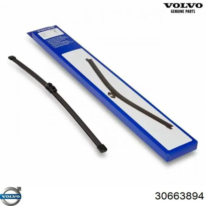 30663894 Volvo Limpa-pára-brisas de vidro traseiro