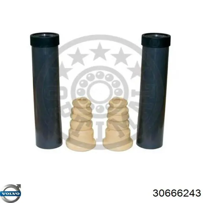 Pára-choque (grade de proteção) de amortecedor traseiro + bota de proteção Volvo 30666243 preço, a partir de 9,05 USD