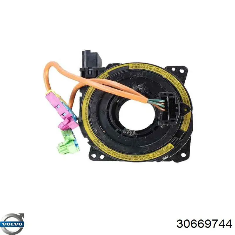 30669744 Volvo Anel AIRBAG de contato, cabo plano do volante