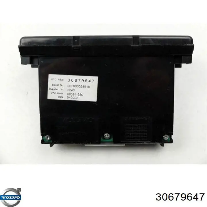 Mostrador multifuncional para Volvo S40 II MS