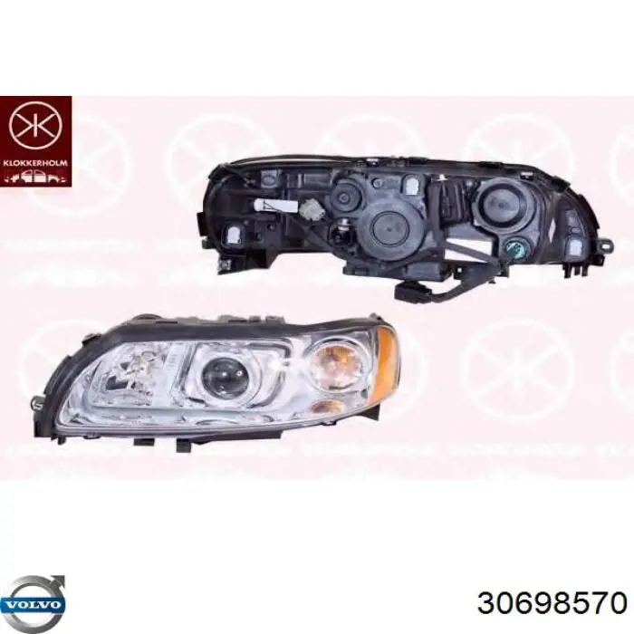 30698570 Volvo Luz esquerda