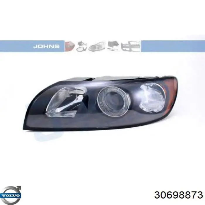 30698873 Volvo Luz direita