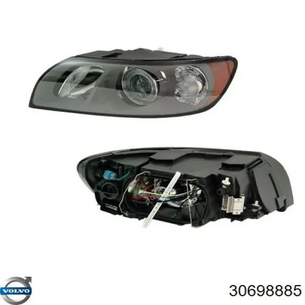 30698885 Volvo Luz esquerda