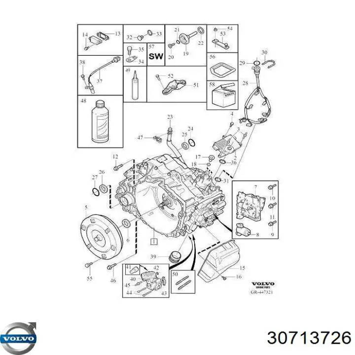 Bucim de bomba de óleo da Caixa Automática de Mudança Volvo 30713726 preço, a partir de 74,43 USD