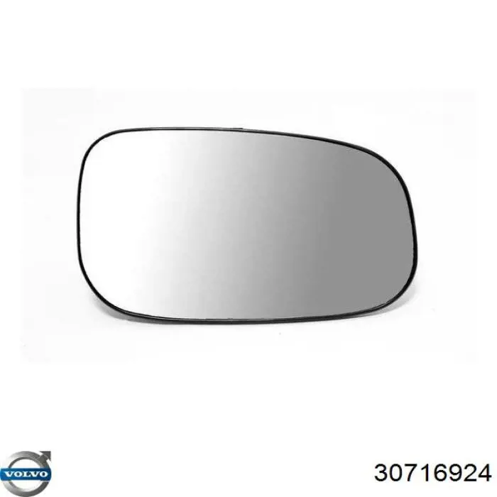 Compre 30716924 Volvo Elemento espelhado do espelho de retrovisão direito