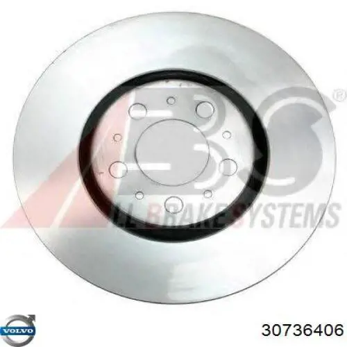 30736406 Volvo Disco do freio dianteiro