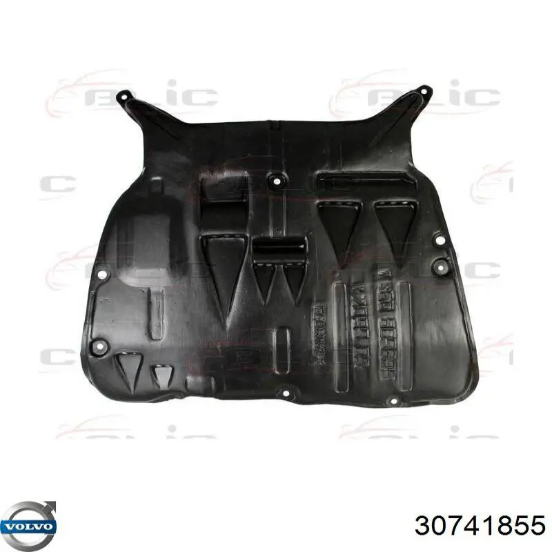 30741855 Volvo Proteção de motor, de panela (da seção de motor)