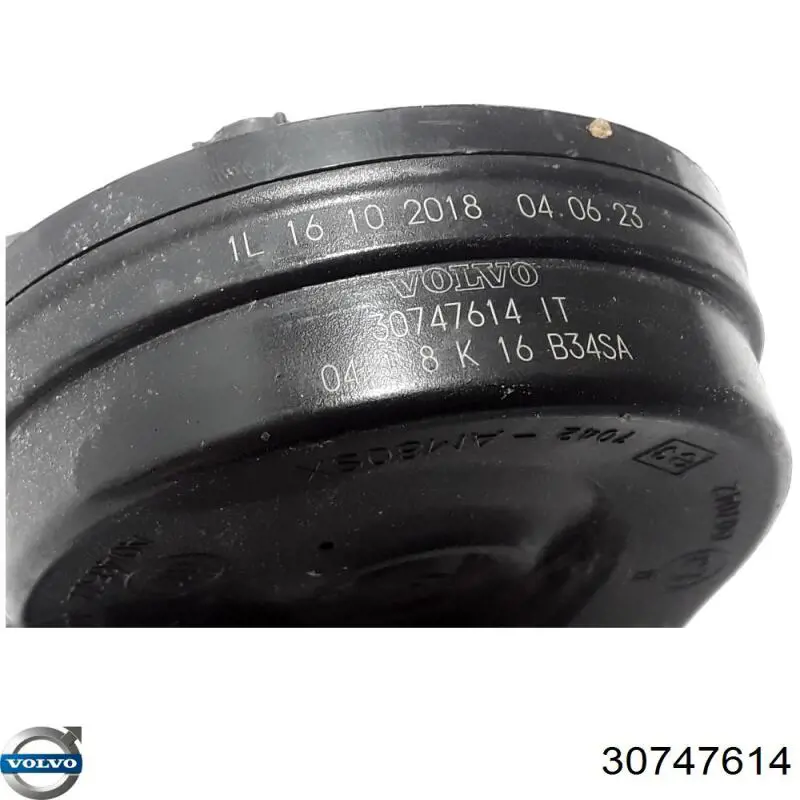 Sinal sonoro (cláxon) Volvo XC40  536