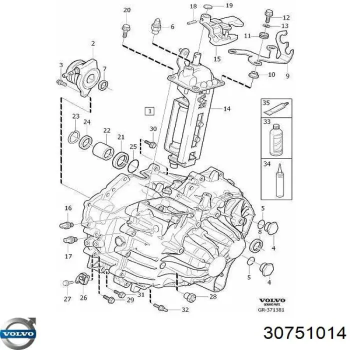  Volvo 30751014 preço, a partir de 79,52 USD