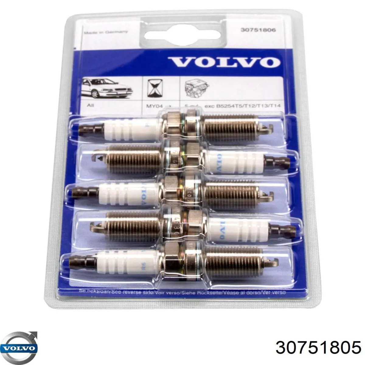 Vela de ignição Volvo 30751805 preço, a partir de 40,99 USD