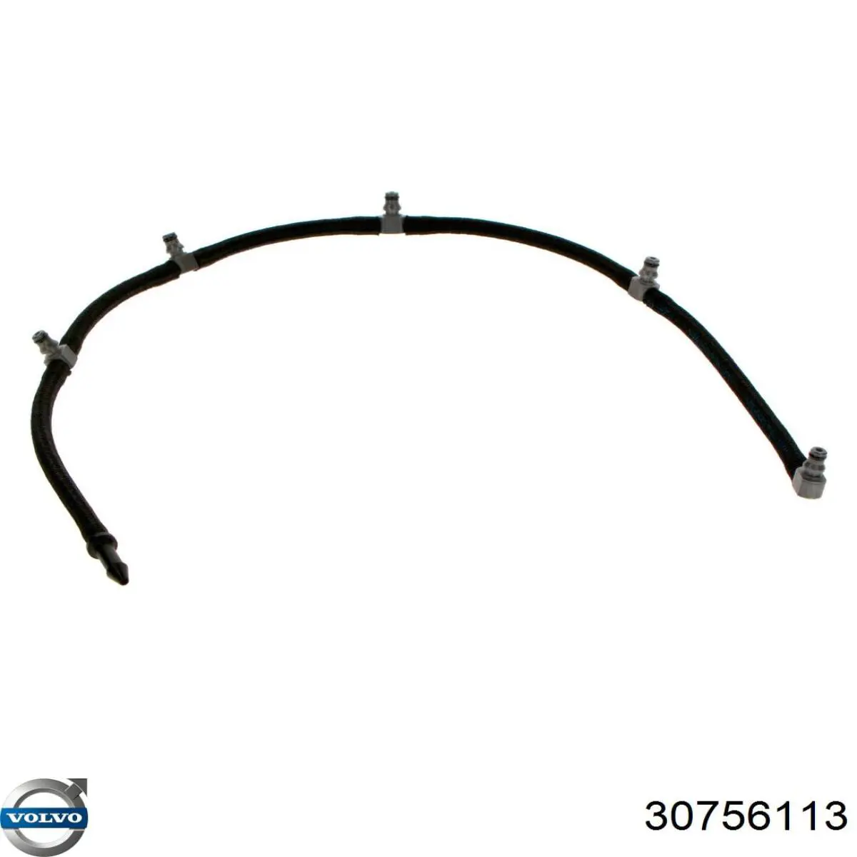 30756113 Volvo Tubo de combustível, inverso desde os injetores
