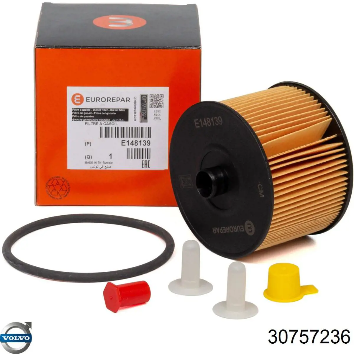 Compre 30757236 Volvo Caixa de filtro de combustível