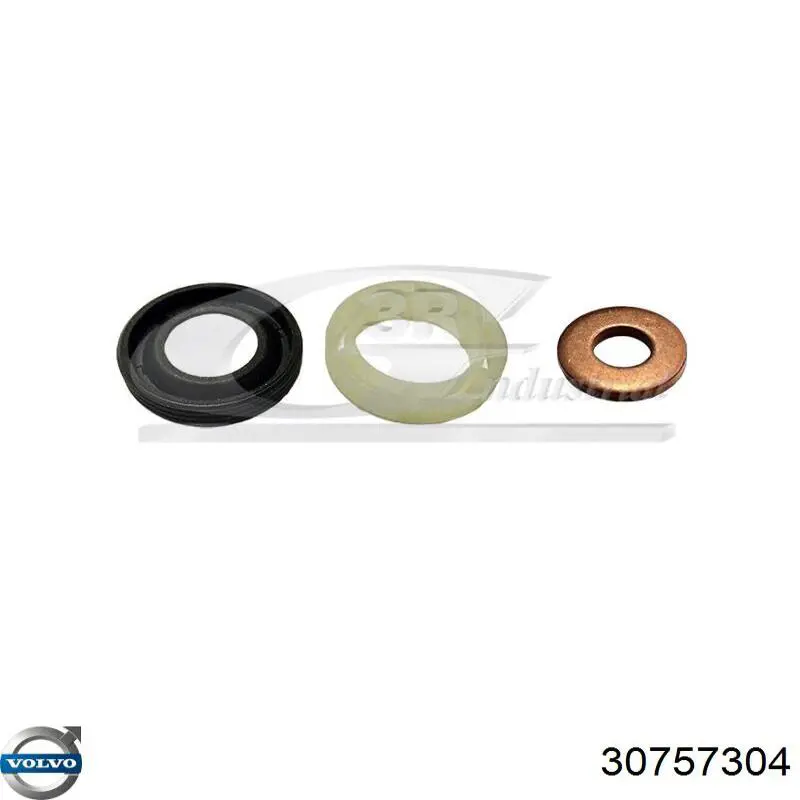 Compre 30757304 Volvo Anel (arruela) do injetor de ajuste