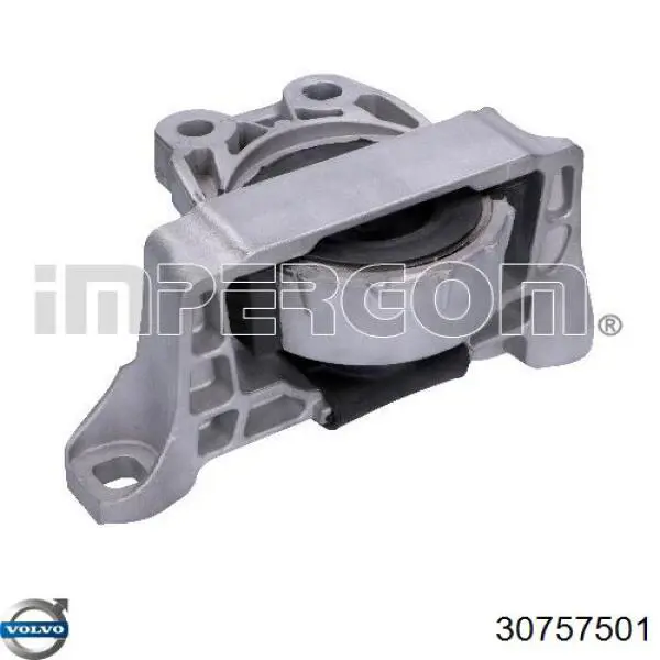 30757501 Volvo Coxim (suporte) direito de motor