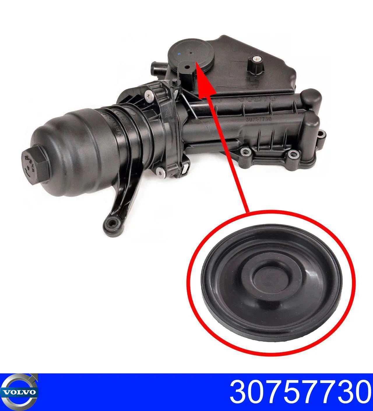 Caixa do filtro de óleo Volvo 30757730 preço, a partir de 137,91 USD