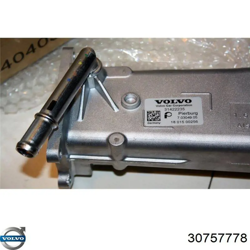 Compre 30757778 Volvo Radiador do sistema EGR de recirculação dos gases de escape